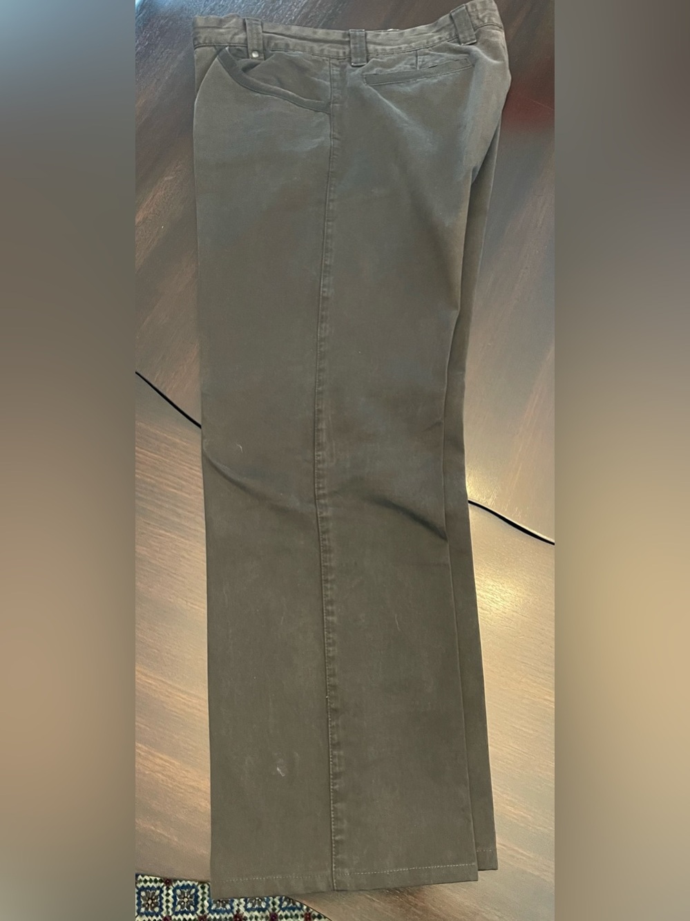 Versace Men's Dark Brown Chino Pants